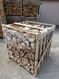 Rovnané palivové dřevo, borovice, délka 25 cm, 1 prmr
