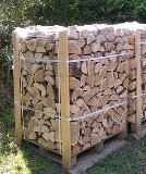 Rovnané palivové dřevo, dub, délka 33 cm, 1,3 prmr