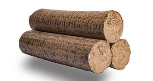 Dřevěné válcové brikety MIX TOP, dub/buk, 840 kg