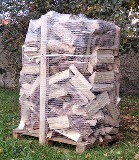 Palivové dřevo sypané, jasan, dub, buk, javor, délka 25 cm, 1,4 prms