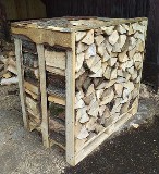 Suché palivové dřevo, MIX, délka 33 cm, 1 prmr