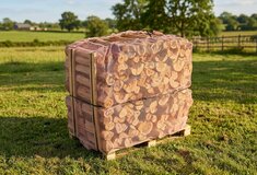 Bukové dřevo odkorněné, kuláče, 50-70 cm, 0,75 prmr