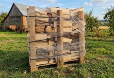 Palivové dřevo vzduchosuché rovnané, dub, délka 30-33 cm, 1 prmr