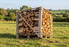 Palivové dřevo ultra suché, buk, délka 33 cm, 1 prmr